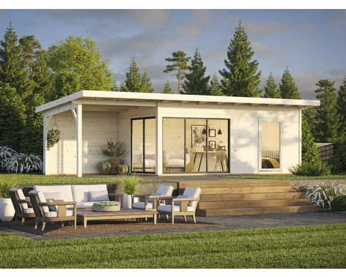 Abri de jardin Palmako Andrea 17,1 m² + 7,9 m² porte coulissante verre isolant avec plancher 920 x 402 cm trempé Abri de jardin Palmako Andrea 17,1 m² + 7,9 m² porte coulissante verre isolant avec plancher 920 x 402 cm trempé