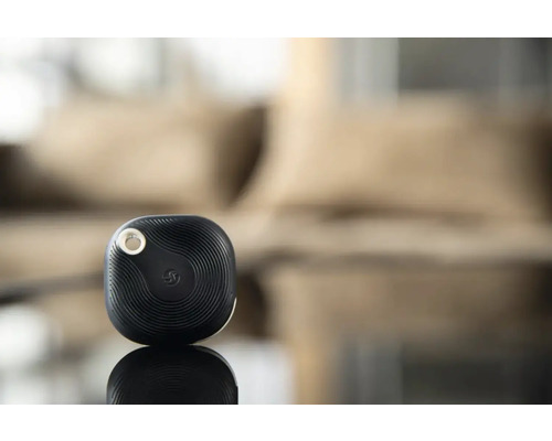 Schwarzer Schlüsselfinder zur Objektsuche