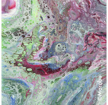 Art abstrait de peinture fluide