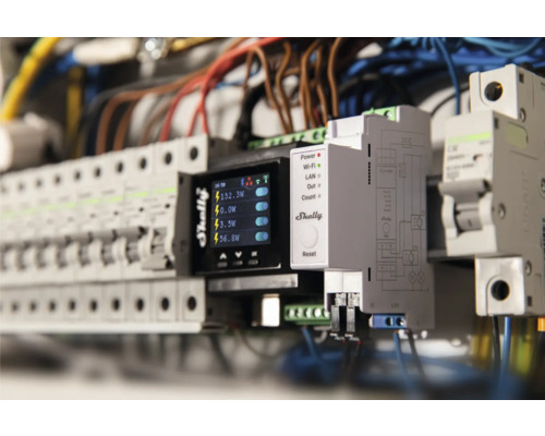 Compteur d''énergie Shelly pour mesurer la consommation d''électricité