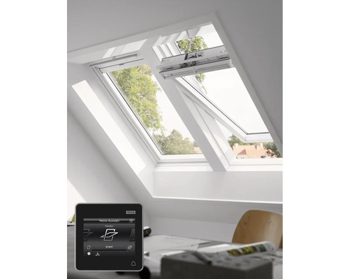 Fenêtre basculante VELUX GGU MK06 008421 ENERGIE fenêtre électrique 78x118 cm (subventionnable)