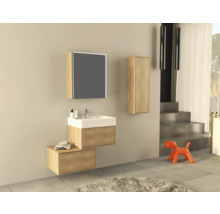 Jungborn Waschtischunterschrank NOVE BxHxT 60 x 30 x 46 cm Frontfarbe tabak eiche matt 55764