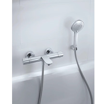 Robinet de douche apparent avec douchette pour montage sur baignoire