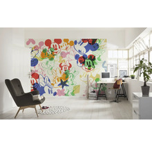 Papier peint panoramique intissé IADX8-120 Into Wonderland Mickey and Minnie 8 pces 400 x 250 cm