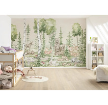 Papier peint panoramique intissé IAX8-0061 Into Wonderland Cuddly Buddies 8 pces 400 x 250 cm