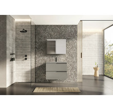 Jungborn Spiegelschrank 806 x 140 x 638 mm 2-türig mit beidseitigen Spiegeltüren und Seitenverspiegelung