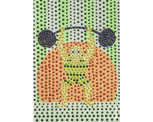 Gemälde einer alten Wählscheibe mit Punkten