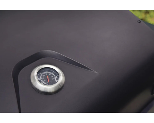 Grillthermometer auf einem Grill