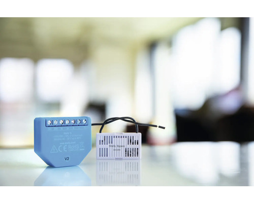 Shelly Dimmer mit Shelly Bypass zum Dimmen von Lichtern