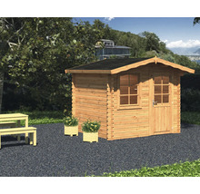 Gartenhaus Palmako Emma 4,6 m² inkl. Fußboden 290 x 250 cm braun