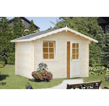 Gartenhaus Palmako Emma 4,6 m² inkl. Fußboden 290 x 250 cm tauchgrundiert