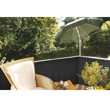 Occultation videx Rattan 300 x 90 cm noir