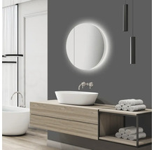 Spiegelschrank DSK Picasso 60 x 8,9 x 60 cm weiß 1-türig LED IP 24