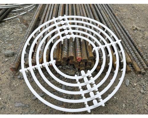 Espaceur en plastique pour cages d''armature
