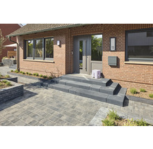 Beton Blockstufe anthrazit 120 cm x 35 cm x 16 cm
