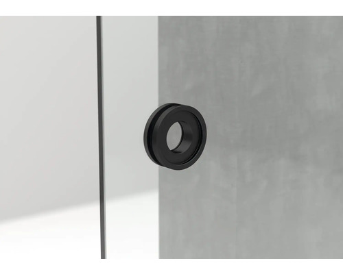 Runder Duschkabinen-Griff aus Metall