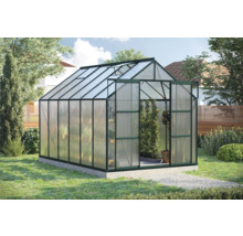 Serre Vitavia Uranus 9900 panneaux alvéolés 4 mm, verte