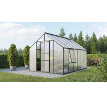 Gewächshaus Vitavia Meridian 1 9900 Hohlkammerplatten 6 mm 257x383 cm smaragd