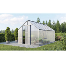Gewächshaus Vitavia Meridian 1 11500 Hohlkammerplatten 6 mm 257x445 cm Aluminium