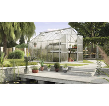 Gewächshaus Vitavia Uranus 9900 Hohlkammerplatten 6 mm 257x383 cm Aluminium