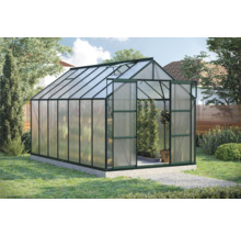 Gewächshaus Vitavia Uranus 11500 Hohlkammerplatten 4 mm 257x445 cm grün