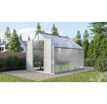 Gewächshaus Vitavia Meridian 2 8300 Hohlkammerplatten 6 mm 257x321 cm Aluminium