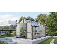 Gewächshaus Vitavia Meridian 2 9900 Hohlkammerplatten 4 mm 257x383 cm schwarz