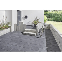 Pflasterstein Rechteckpflaster Crescendo anthrazit mit Microfase 40 cm x 20 cm x 8 cm