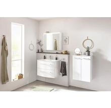 Waschtischunterschrank FACKELMANN Verona BxHxT 79,4 x 57,5 cm x 45,5 cm Frontfarbe weiß glanz 73103