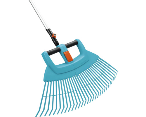 Râteau à gazon réglable pour le jardin