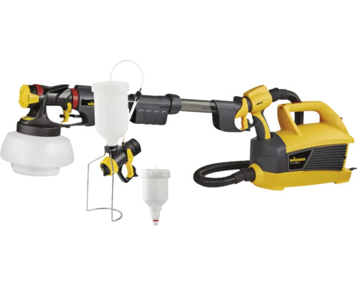 Système de pulvérisation de peinture avec différents accessoires