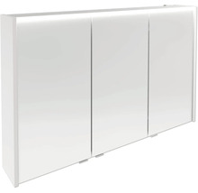 Spiegelschrank FACKELMANN Verona 110 x 16 x 68,3 cm weiß 3-türig LED IP 20