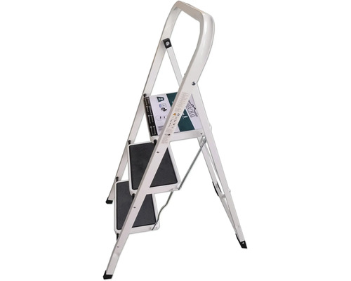 Marchepied pliant en aluminium avec deux marches