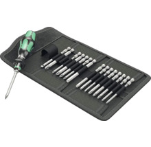 Jeu de tournevis avec différents embouts et sac de rangement