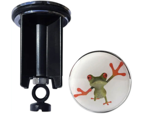 Garniture de vidange avec motif de grenouille