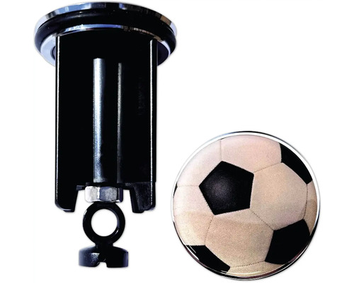 Support de pommeau de douche avec motif de ballon de foot