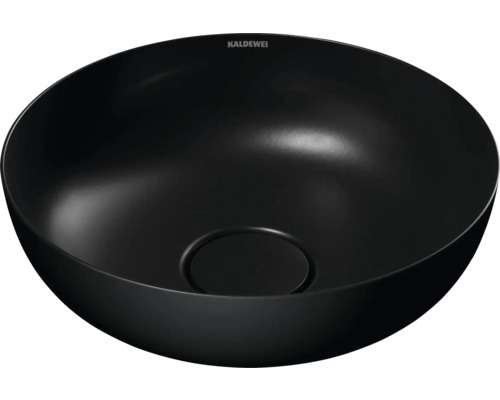Aufsatzwaschbecken KALDEWEI MIENA 31 x 31 cm schwarz matt Emailliert mit Beschichtung 911406003676