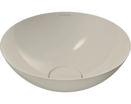 Lavabo à poser KALDEWEI AVELLINO 36 x 36 cm warm beige 20 mat emaillé avec revêtement 912106003661