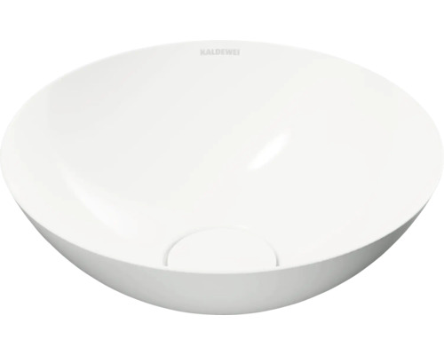 Lavabo à poser KALDEWEI AVELLINO 36 x 36 cm blanc alpin brillant emaillé avec revêtement 912106003001