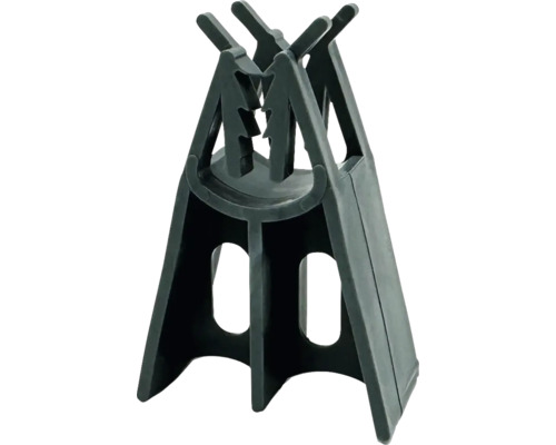 HAROMAC Abstandshalter DRUNTER-X 25 mm Pack = 500 St Abstandshalter aus Kunststoff für Baustahlmatten