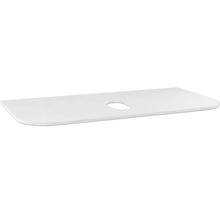 Plan de toilette Differnz OLLE 90 x 46 cm blanc avec découpe