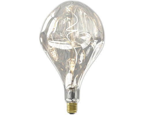 Ampoule LED à intensité lumineuse variable E27/6W argent 160 lm 1800 K blanc chaud Ampoule décorative au design rétro