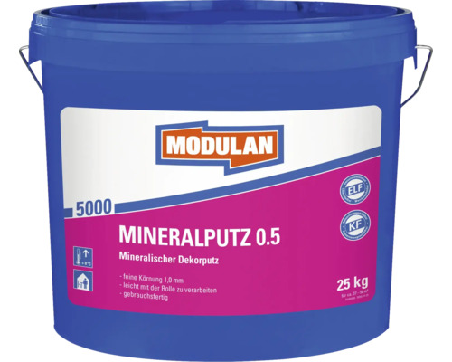 MODULAN 5000 Mineralputz 0,5 mm weiß 25 kg