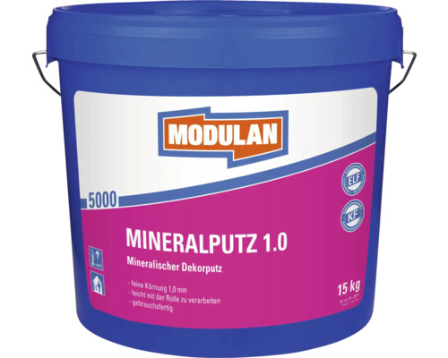 MODULAN 5000 Mineralputz 1.0 mm weiß 15 KG