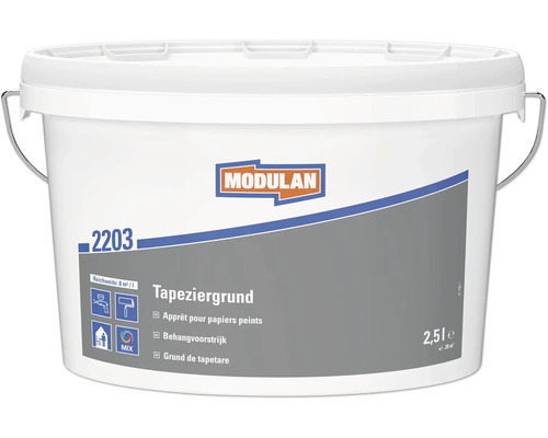 Apprêt pour papier peint MODULAN 2203 2,5 l Apprêt pour papier peint MODULAN 2203 2,5 l