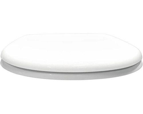Weißer Toilettendeckel
