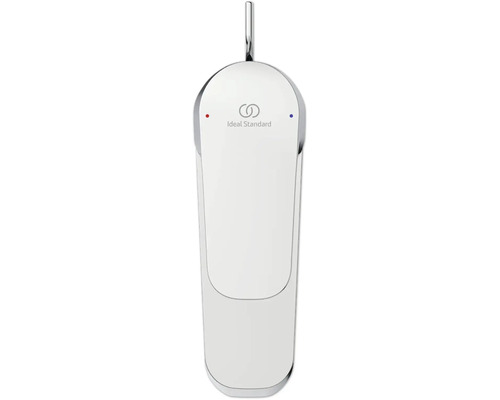 Logo Ideal Standard sur un robinet pour lavabo