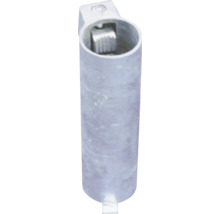 Douille de sol avec dispositif de blocage pour poteaux en tube h = 500 mm Ø 89 mm