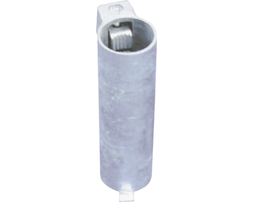 Douille de sol avec dispositif de blocage pour poteaux en tube h = 500 mm Ø 89 mm Raccord de tuyau en métal