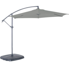 Parasol déporté avec support pour le jardin